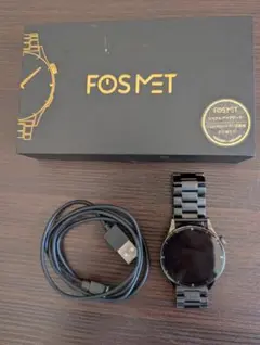 FOSMET スマートウォッチ QS40
