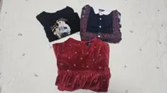 POLO RALPH LAUREN ポロベア　長袖Tシャツとワンピース3点セット