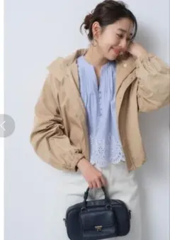 JUSGLITTY　撥水ショートブルゾン アプワイザーリッシェ　マイストラーダ