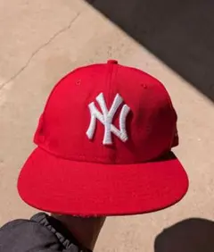 NEW ERA Red CAP 赤　ニューエラ　キャップ　NY