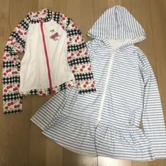 ラッシュガード　女の子　130 140