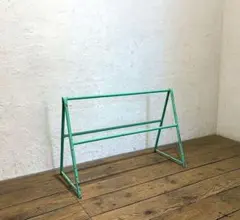 廃盤人気 2個 IKEA LERBERG スチールウォール CDラック グリーン