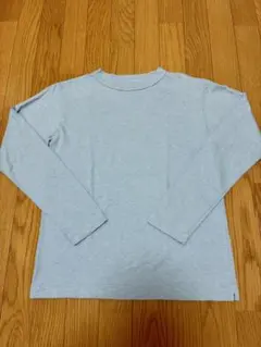 45RPM 度詰天竺の四角Tシャツ　　サイズ2 水色のサムネイル