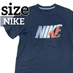 【人気】NIKE ナイキ キッズ Tシャツ 130 140 黒 アメフトロゴ