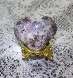 ロシアンフラワージャスパー　ハート
