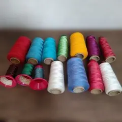 ミシン糸14本まとめ売り(太め)