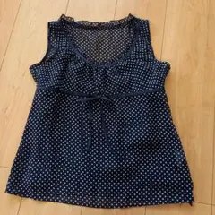 NATURAL　BEAUTY　BASIC　ドットリボンキャミソール