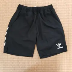 hummel ブラック ハーフパンツ150cm