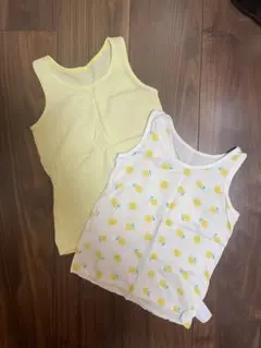 【美品】UNIQLOタンクトップセット 100cm