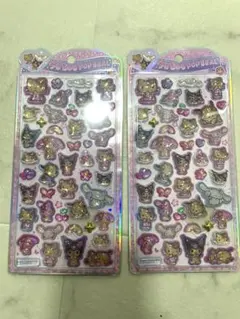 【正規品】うるちゅるポップシール 日焼けサンリオキャラクターズ2枚セット