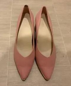 RANDA パンプス22.5cm ピンク ヒール5cm