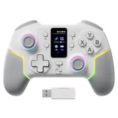 PC コントローラー LCDディスプレイ搭載 スティック&トリガー ワイヤレス