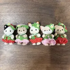 シルバニアファミリー　あつまれ！赤ちゃんセット-いちご-