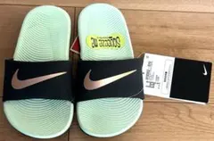 【新品未使用】NIKE ナイキ ブラック シャワーサンダル 17cm キッズ