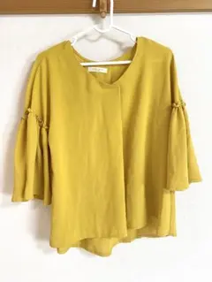 chocol raffine robe＊フリル袖ブラウス＊FREE SIZE
