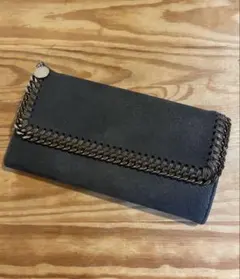 STELLA McCARTNEY ステラ・マッカートニー 長財布 ネイビー