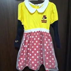 ミニー 100㎝ リトシー ワンピース なりきり ディズニー ドレス ミッキー