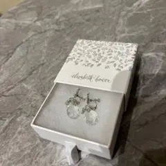 elizabeth bowyer クリスタルドロップイヤリング