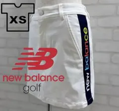 ★美品★new balance golf ゴルフウェア スカート XS ホワイト