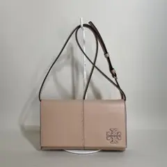 2601-30｜極美品｜トリーバーチ ショルダーバッグ レザー ライトピンク