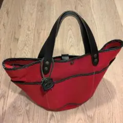 TAMPICO キャンバス トートバッグ レッド