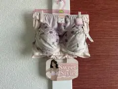 新品ブラ＆ショーツセット 勝負下着 花柄 フラワー柄 レース