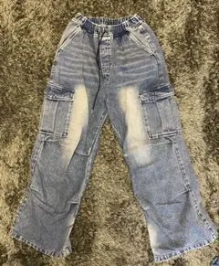 WEGO デニムカーゴパンツ