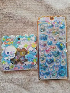 ぷくぷくあわわちゃん シール