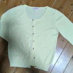透かし編み　カーディガン