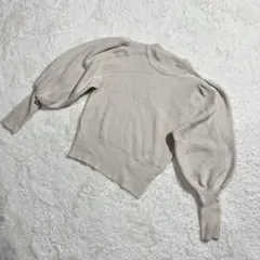 【GRL】グレイル　ニット　セーター　(M) クリーム色  レディース