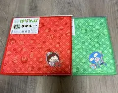 はなかっぱ キャラ福くじ D賞 タオル 2枚セット　がりぞー　ももかっぱ