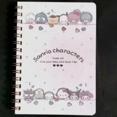 サンリオキャラクターズ　A６リングノート　お値下げしました