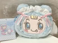 メゾピアノ フェイス形ポーチ ブルーベリエちゃん シナモロール シナモン