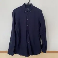 ネイビー　 長袖シャツ　Sサイズ
