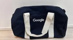 Google ロゴ入り キャンバス トートバッグ ネイビーのサムネイル