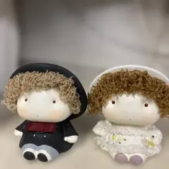 箱付き】cokets コケッツ ペアセット 木製こけし 高さ約12cm - メルカリ