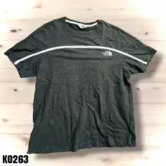 ノースフェイス XL グレー Tシャツ　K0263