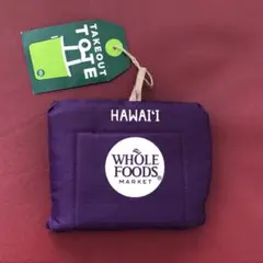 ハワイ Whole Foods Market ホールフーズ エコバッグ