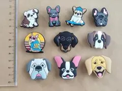 クロックス ジビッツ アクセサリーDOGシリ－ズ かわいいワンちゃん10点セット
