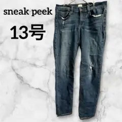 sneak peek (13号)ローレイズデニム