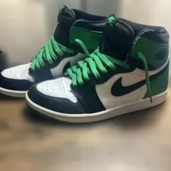 Nike ハイカットスニーカー ブラック/グリーン