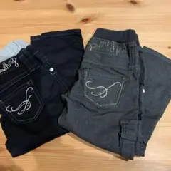 お値下げ　春　EDWIN サムシング　ズボン　パンツ　110 2本セット　匿名