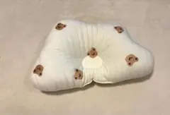 ドーナツ型ベビー枕 くま柄