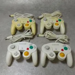 ゲームキューブ コントローラー ホワイト 白 4個セット GC