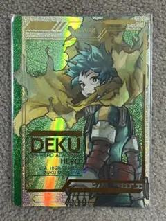 僕のヒーローアカデミア 緑谷出久 DEKU カード 原画展