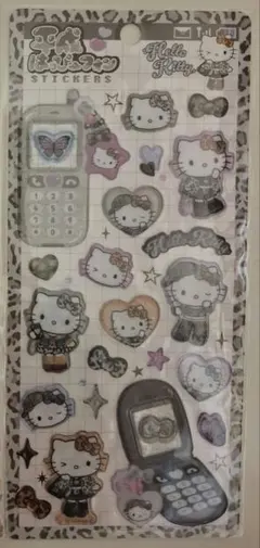 【正規品】平成はっぴーフォン キティ ギャル モノクロ サンリオ