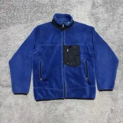 bummers フリースジャケット 青 Mサイズ