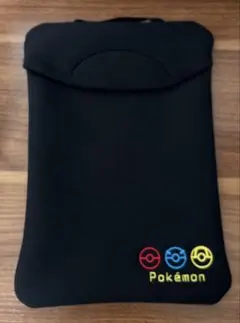 ポケモン タブレットケース 黒 iPad ケース タブレット