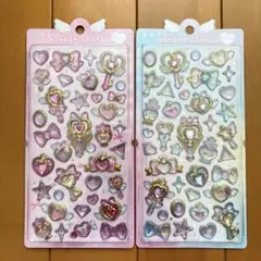 【正規品】 マジカル ボンボンドロップシール ピンク レインボー セット