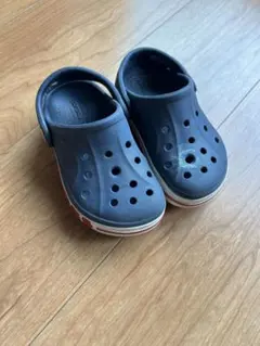 crocs ベビーサンダル ネイビー　C8 約15cm